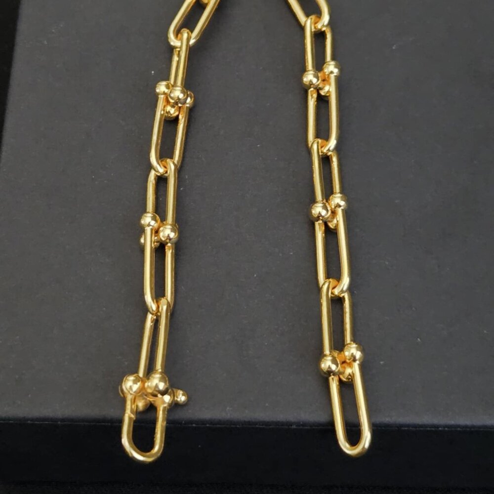 21k Bracelet Hardwarelink design - Picture 6 of 14